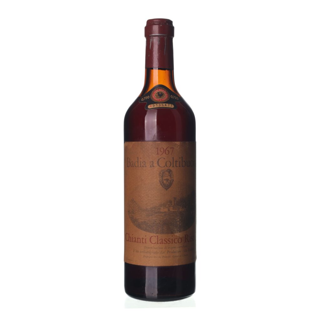 1967 Chianti Riserva Badia a Coltibuono