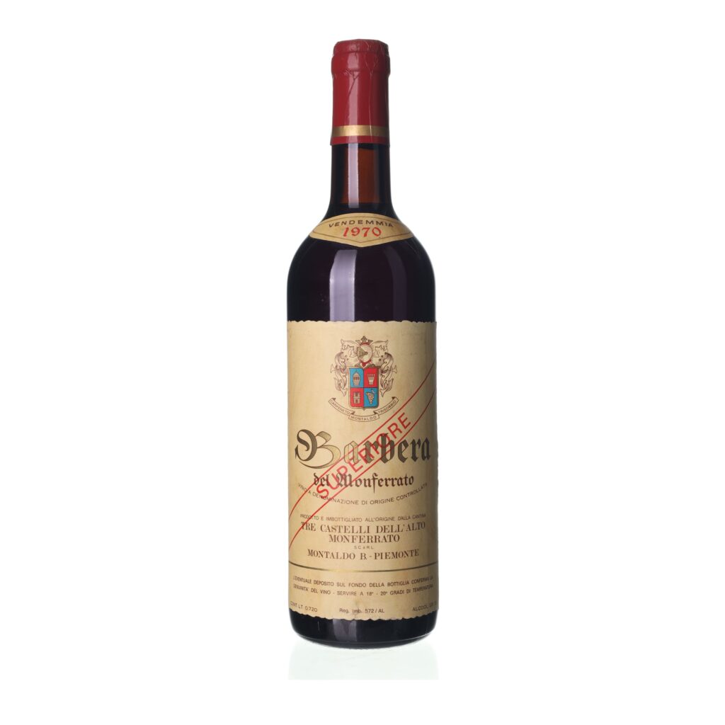 1970 Barbera Tre Castelli dell'Alto Monferrato