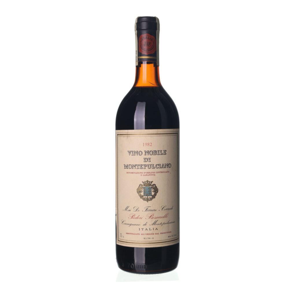 1982 Vino Nobile di Montepulciano Poderi Boscarelli