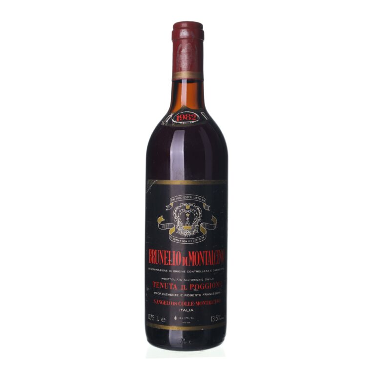 1982 Brunello di Montalcino Tenuta Il Poggione