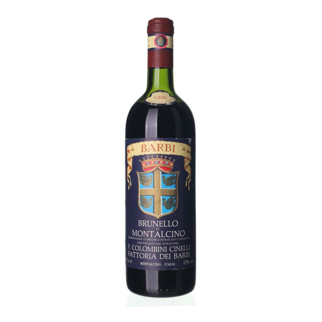 1986 Brunello di Montalcino Fattoria dei Barbi