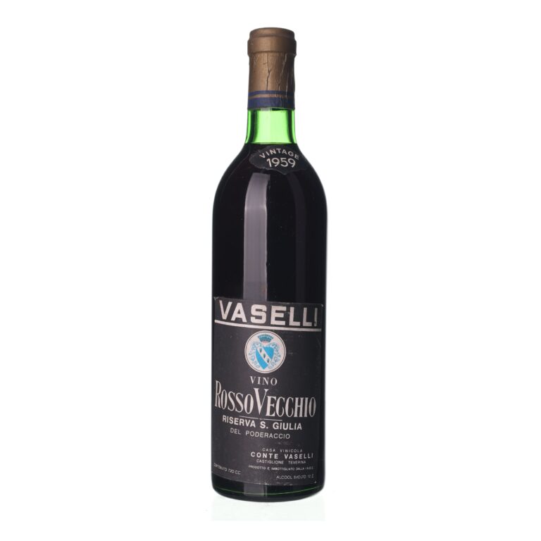 1959 Rosso Vecchio Riserva Conte Vaselli