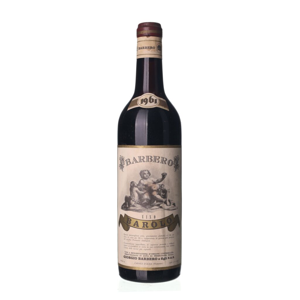 1961 Barolo Giorgio Barbero