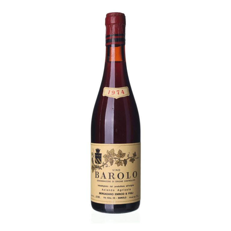 1974 Barolo Bergadano Enrico e Figli