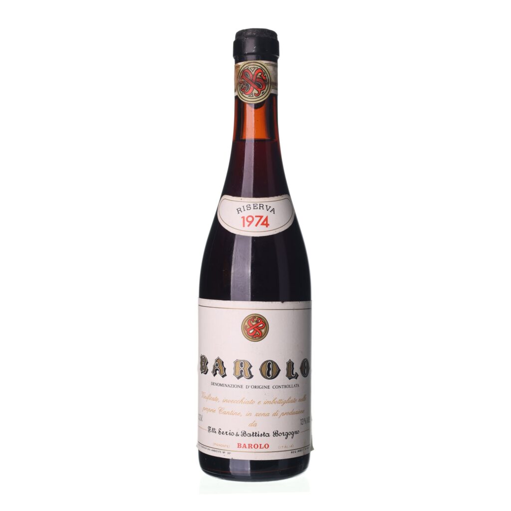 1974 Barolo Riserva Fratelli Serio & Battista Borgogno